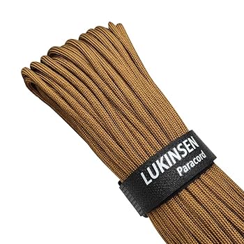 LUKINSEN パラコード 9コア 50m オレンジ 赤 LUKINSEN パラコード 9コア 50m オレンジ 赤